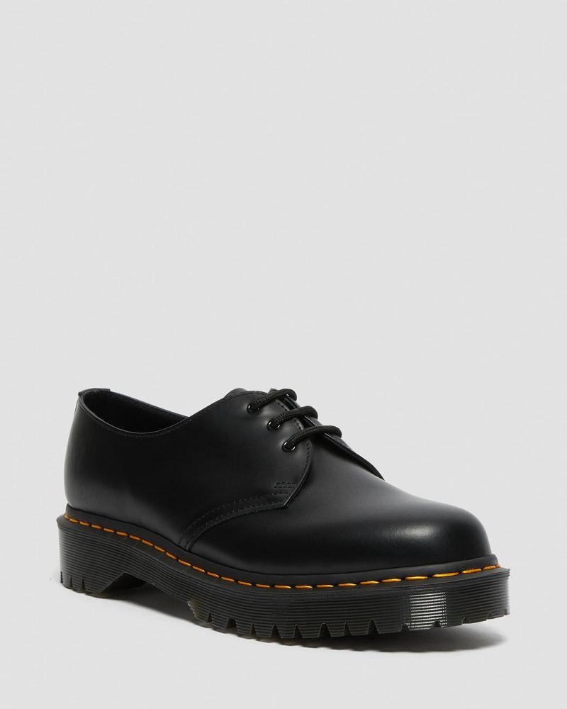 Dr Martens 1461 Bex Smooth Leren Oxford Schoenen Heren Zwart | NL 227ZUT